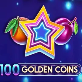 100 Golden Coins game by Amusnet Interactive – logo hosted on Gigaspinz Casino