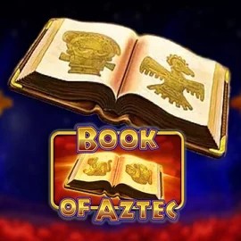 Book of Aztec logo by Amatic Industries at Gigaspinz CasinoBook of Aztec