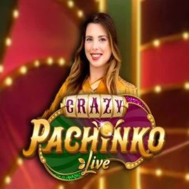 Crazy Pachinko slot visual from Evolution available on gigaspinzscasino.com