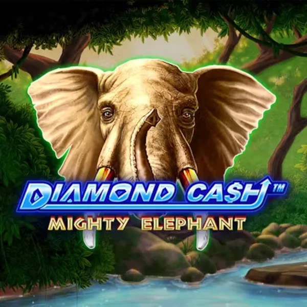 Enjoy Diamond Cash Mighty Elephant by Greentube – logo hosted on gigaspinzscasino.com