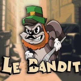Le Bandit slot logo by Hacksaw Gaming at Gigaspinz CasinoLe Bandit