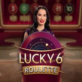 Lucky 6 Roulette slot visual from Pragmatic Play available on gigaspinzscasino.com