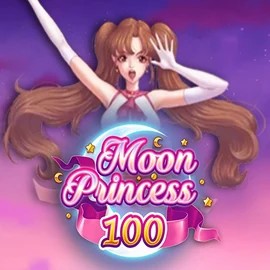 Moon Princess 100 online game logo by Play'n GO on gigaspinzscasino.com