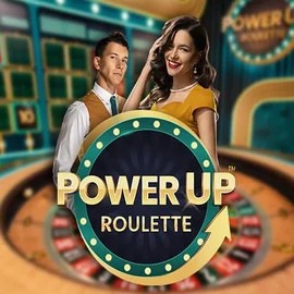 PowerUP Roulette logo by Pragmatic Play Gigaspinz Casino
