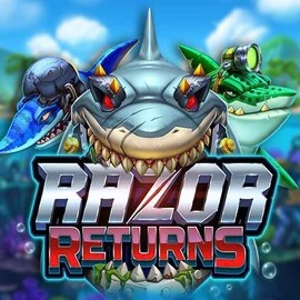 Logo of Razor Returns from Push Gaming at Gigaspinz Casino