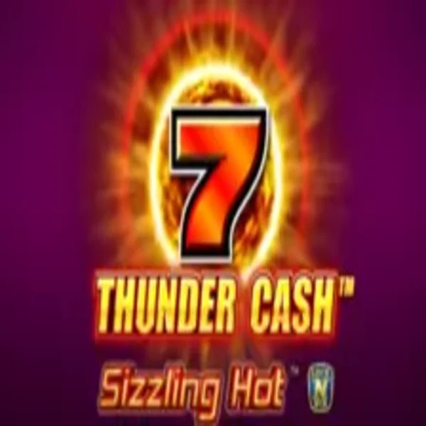 Thunder Cash Sizzling Hot slot logo by Novomatic at Gigaspinz Casino